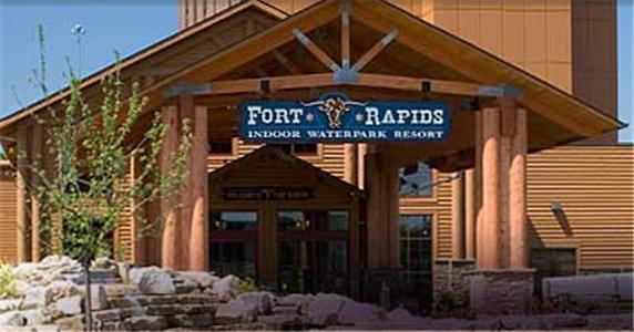 Fort Rapids Indoor Waterpark Resort Columbus Rum bild